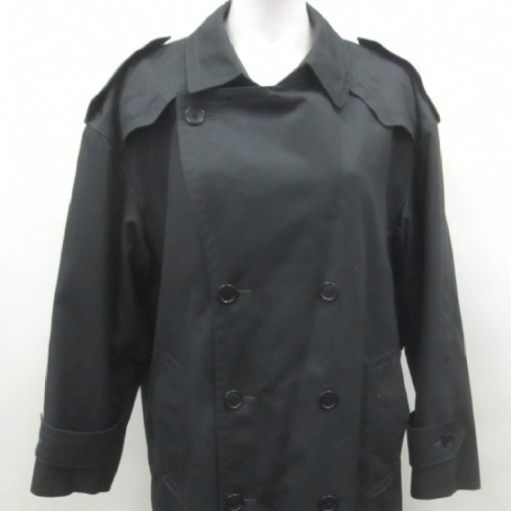 Christian Dior Grey Trench Coat Jacket Size S
